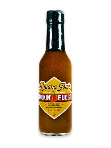 Tijuana Tom''s House Of Hot Sauce Tijuana Tom's House of Hot Sauce - Smokin' Fuego (148 mL) - SF01-5WB SF01-5WB Barbecue Accessories - Food