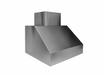 Trade-Wind Trade-Wind 7200 Series 36" Outdoor Wall-Mount Ventilation Hood - 7236-12 7236-12 Barbecue Parts 767459000516