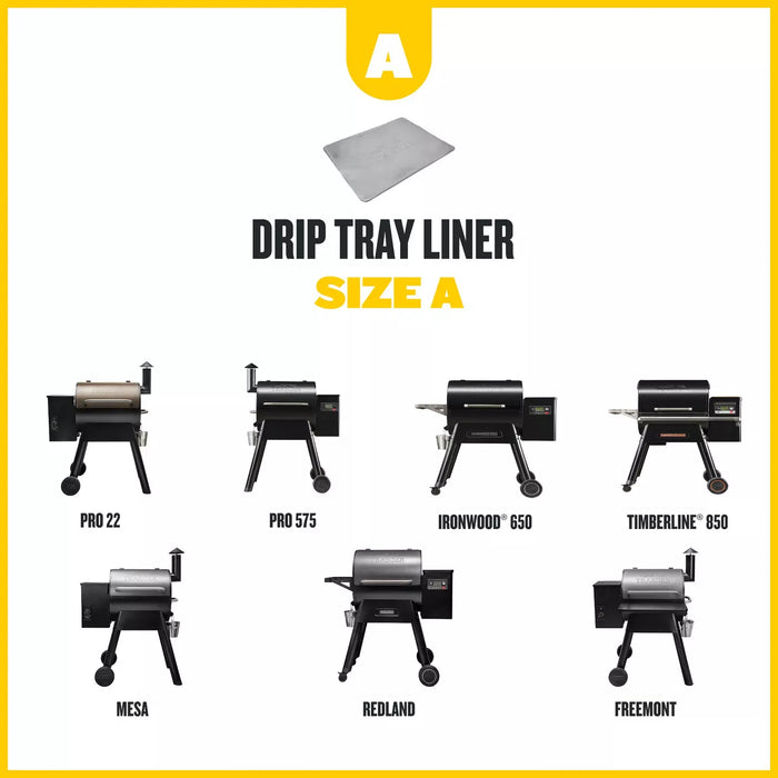 Traeger Canada Traeger Drip Tray Liners, 5 Pack, Size A - BAC854 BAC854 Barbecue Accessories 634868953811