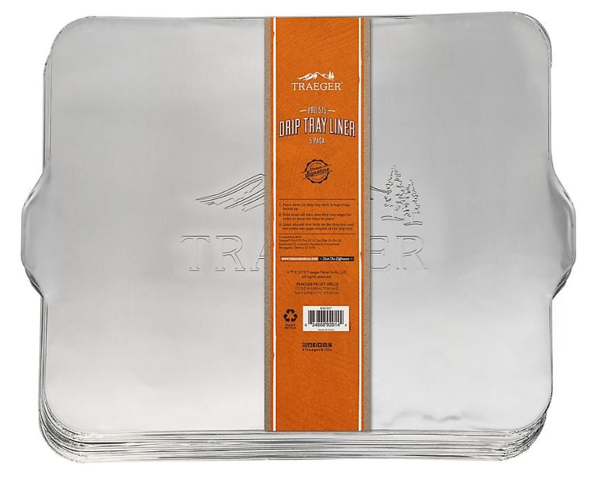 Traeger Canada Traeger Drip Tray Liners (Pro 575/22/20 - 5 Pack) - BAC566 BAC566 Barbecue Accessories
