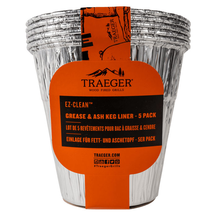 Traeger Canada Traeger EZ-Clean Grease & Ash Keg Liner (5 Pack) - BAC608 BAC608 Barbecue Accessories 634868935015