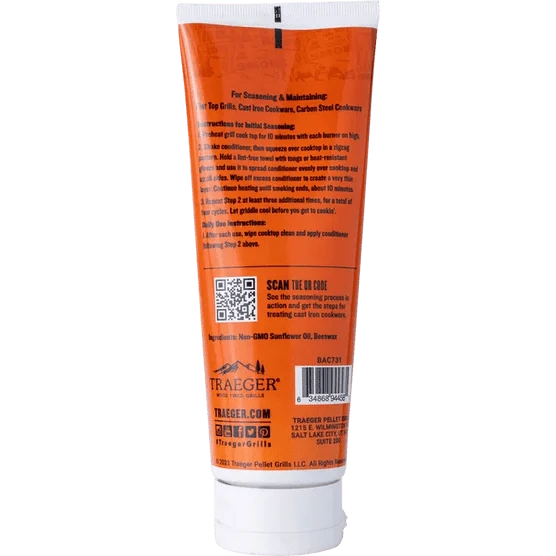 Traeger Canada Traeger Flat Top Grill Conditioner (237mL) - BAC747 BAC747 Barbecue Accessories 634868945342