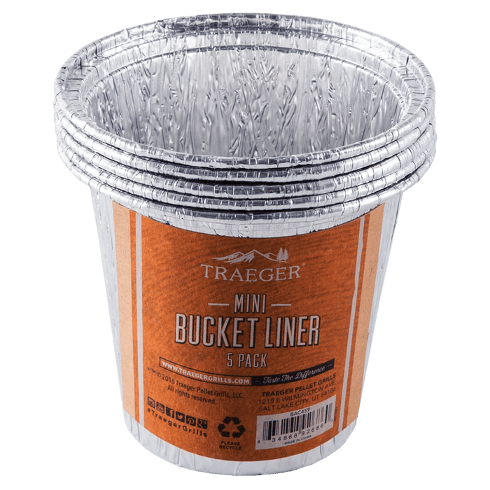 Traeger Canada Traeger Mini Grease Bucket Liners (Scout / Ranger / PTG - 5 Pack) - BAC459 BAC459 Barbecue Accessories 634868926860