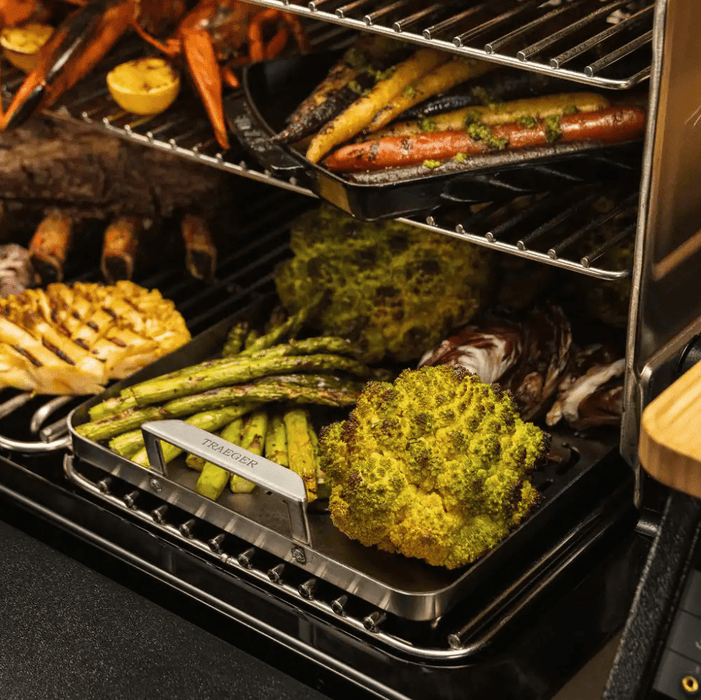 Traeger Canada Traeger ModiFIRE Fish & Veggie Stainless Steel Grill Tray - BAC610 BAC610 Barbecue Accessories 634868935039