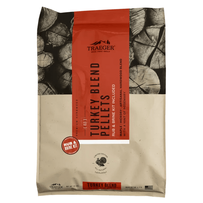 Traeger Canada Traeger Turkey Blend Wood Pellets + Brine Kit (Limited Edition) - PEL351 PEL351 Barbecue Accessories 634868938092