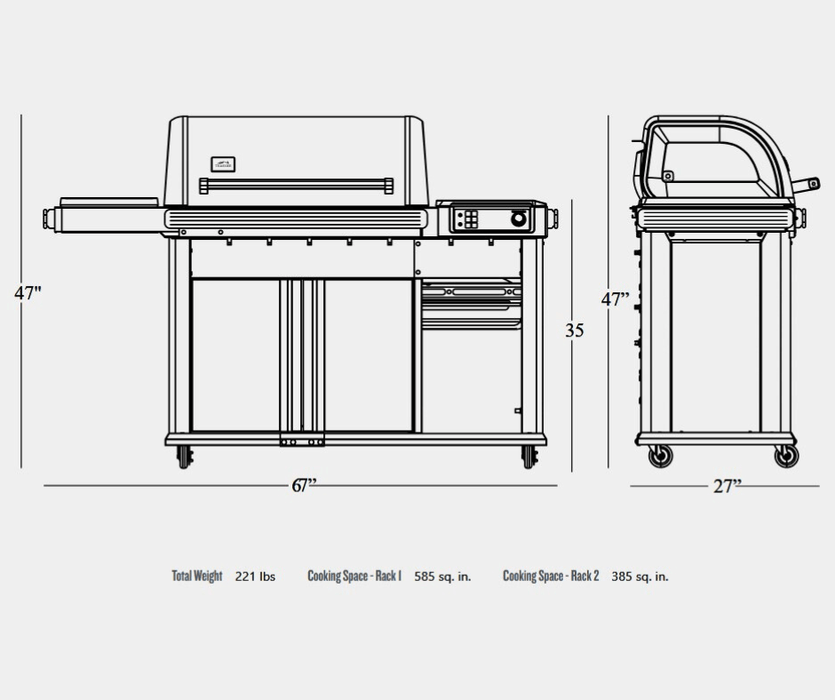 Traeger Canada Traeger Woodridge Elite Pellet Grill - TFC97XLH TFC97XLH Barbecue Finished - Pellet 634868947988