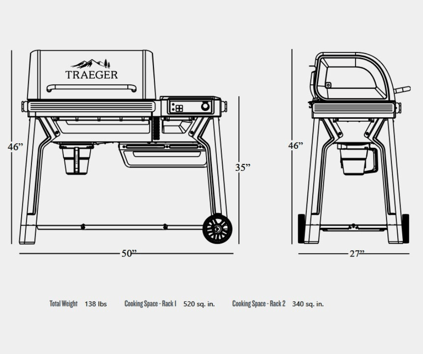 Traeger Canada Traeger Woodridge Pellet Grill - TFB86MLH TFB86MLH Barbecue Finished - Pellet 634868946868