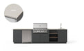 Urban Bonfire Urban Bonfire Breeze 36 Outdoor Kitchen Anthracite / Danae C-BREEZE36-AN-DANAE Barbecue Finished - Gas