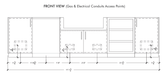 Urban Bonfire Urban Bonfire Breeze 36 Outdoor Kitchen Barbecue Finished - Gas