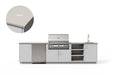 Urban Bonfire Urban Bonfire Breeze 36 Outdoor Kitchen Chantilly / Danae C-BREEZE36-CH-DANAE Barbecue Finished - Gas