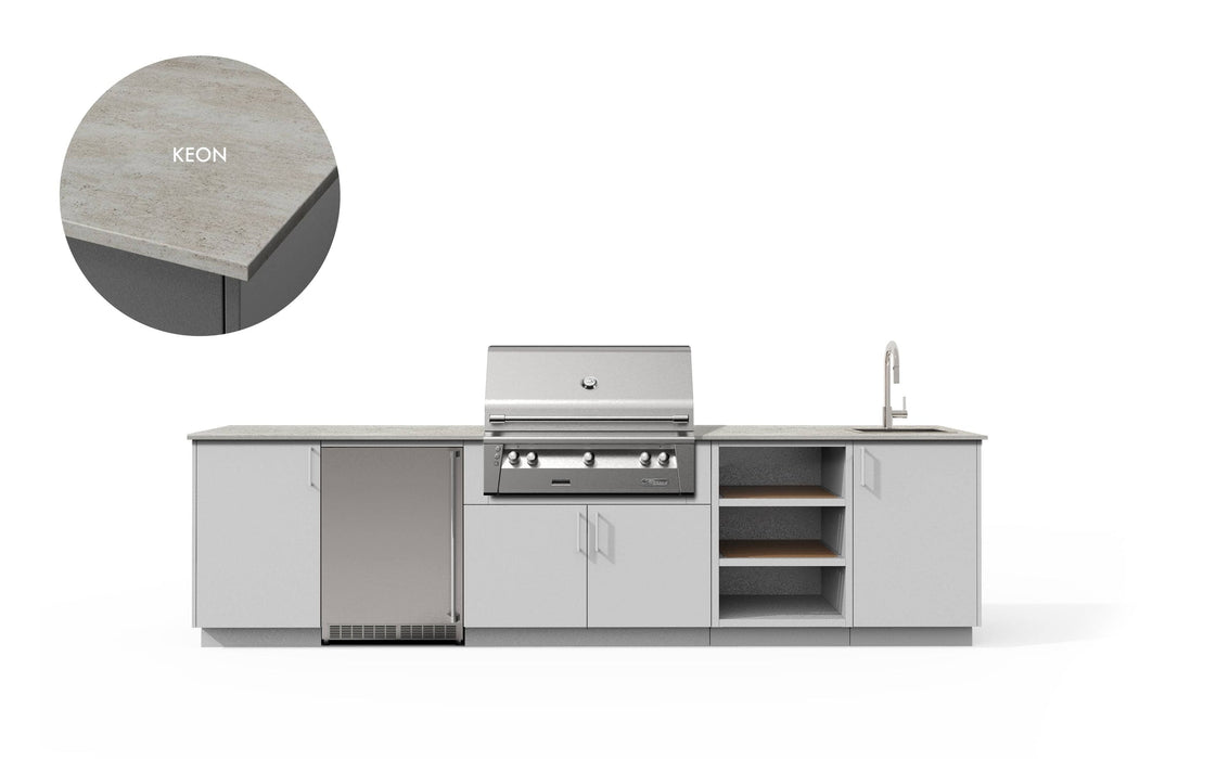 Urban Bonfire Urban Bonfire Breeze 36 Outdoor Kitchen Chantilly / Keon C-BREEZE36-CH-KEON Barbecue Finished - Gas