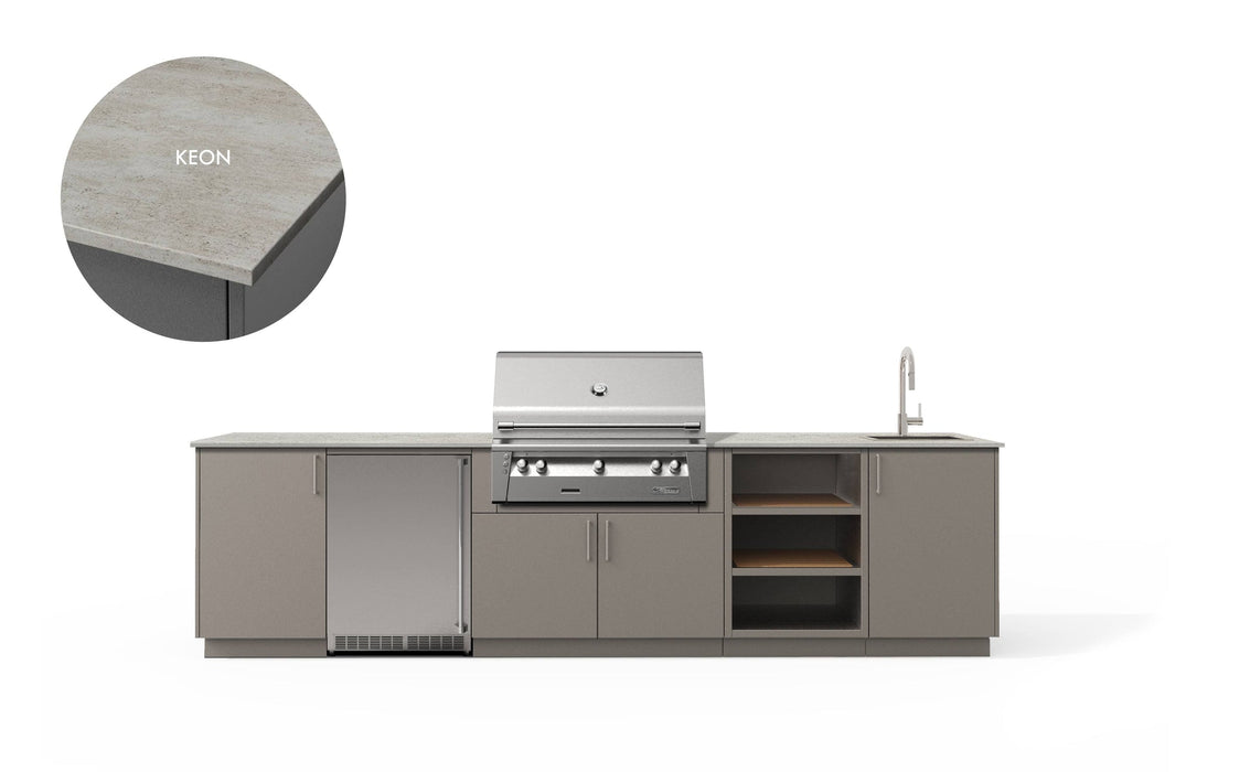Urban Bonfire Urban Bonfire Breeze 36 Outdoor Kitchen Clay / Keon C-BREEZE36-CL-KEON Barbecue Finished - Gas