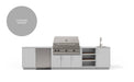 Urban Bonfire Urban Bonfire Breeze 42 Outdoor Kitchen Chantilly / I will supply my own countertop C-BREEZE42-CH Barbecue Finished - Gas