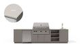 Urban Bonfire Urban Bonfire Breeze 42 Outdoor Kitchen Clay / Danae C-BREEZE42-CL-DANAE Barbecue Finished - Gas