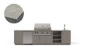 Urban Bonfire Urban Bonfire Breeze 42 Outdoor Kitchen Clay / Keon C-BREEZE42-CL-KEON Barbecue Finished - Gas