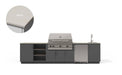Urban Bonfire Urban Bonfire Cirrus 42 Outdoor Kitchen Anthracite / Danae C-CIRRUS42-AN-DANAE Barbecue Finished - Gas