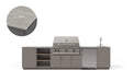 Urban Bonfire Urban Bonfire Cirrus 42 Outdoor Kitchen Clay / Keon C-CIRRUS42-CL-KEON Barbecue Finished - Gas