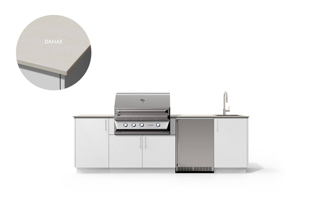 Urban Bonfire Urban Bonfire Cove 36 Outdoor Kitchen Chantilly / Danae C-COVE36-CH-DANAE Barbecue Finished - Gas