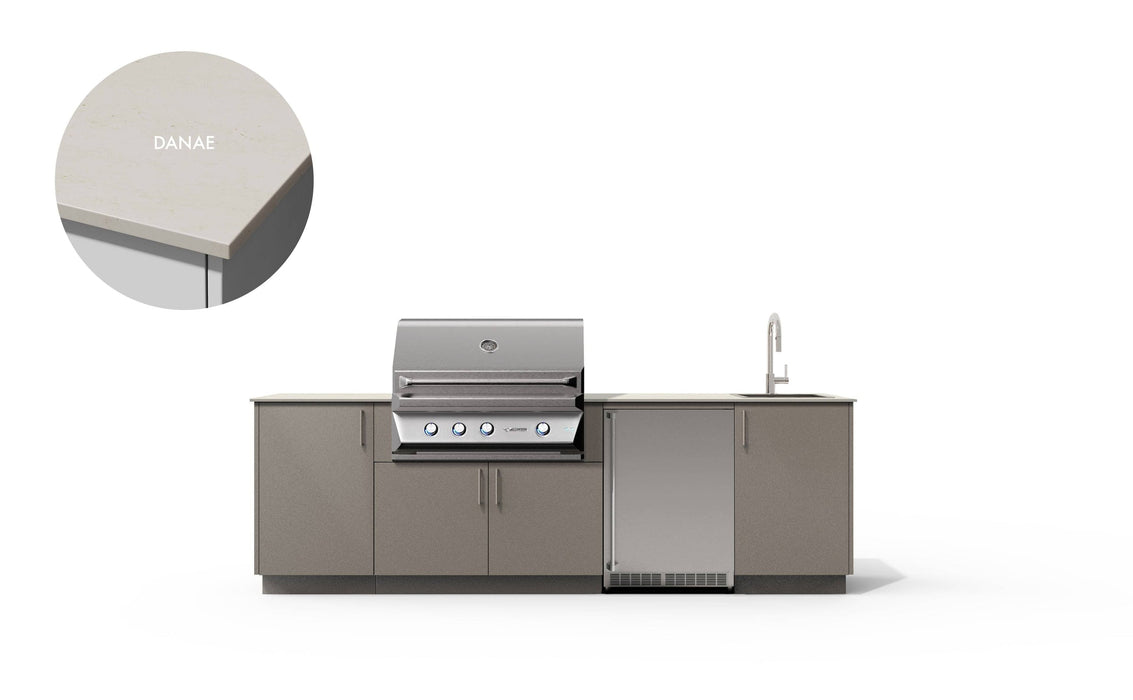 Urban Bonfire Urban Bonfire Cove 36 Outdoor Kitchen Clay / Danae C-COVE36-CL-DANAE Barbecue Finished - Gas