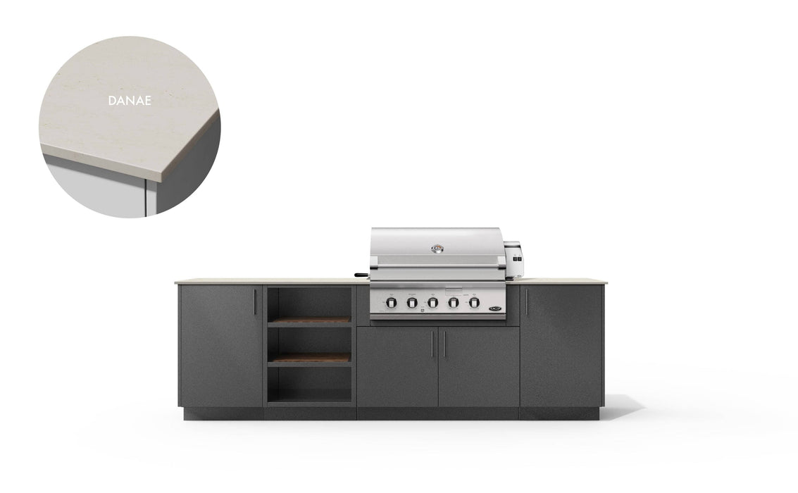 Urban Bonfire Urban Bonfire Dawn 36 Outdoor Kitchen Anthracite / Danae C-DAWN36-AN-DANAE Barbecue Finished - Gas