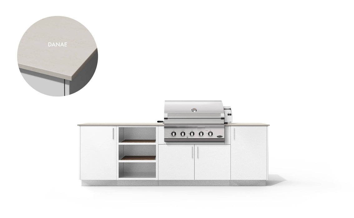 Urban Bonfire Urban Bonfire Dawn 36 Outdoor Kitchen Chantilly / Danae C-DAWN36-CH-DANAE Barbecue Finished - Gas