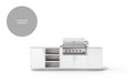 Urban Bonfire Urban Bonfire Dawn 36 Outdoor Kitchen Chantilly / I will supply my own countertop C-DAWN36-CH Barbecue Finished - Gas