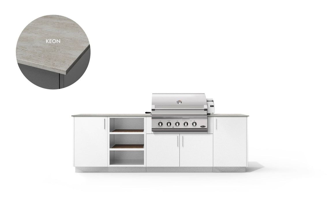 Urban Bonfire Urban Bonfire Dawn 36 Outdoor Kitchen Chantilly / Keon C-DAWN36-CH-KEON Barbecue Finished - Gas