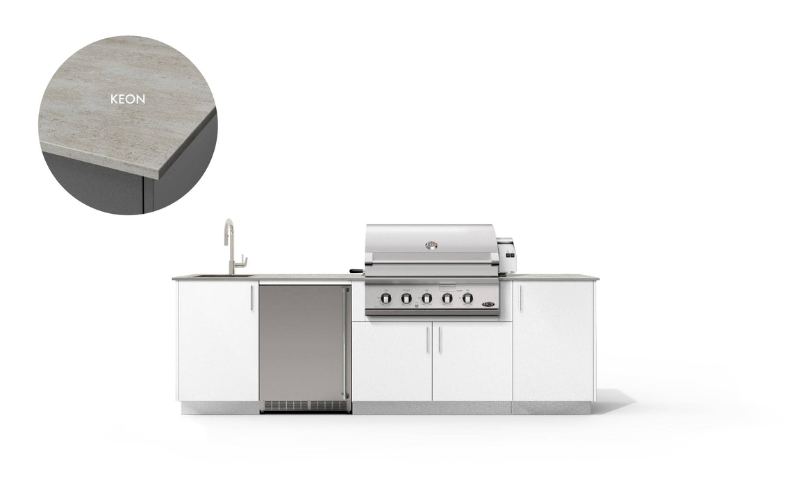 Urban Bonfire Urban Bonfire Dew 36 Outdoor Kitchen Chantilly / Keon C-DEW36-CH-KEON Barbecue Finished - Gas