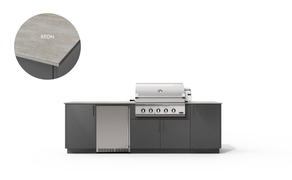 Urban Bonfire Urban Bonfire Dusk 36 Outdoor Kitchen Anthracite / Keon C-DUSK36-AN-KEON Barbecue Finished - Gas