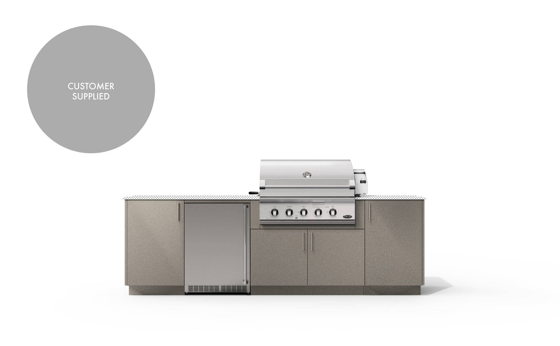 Urban Bonfire Urban Bonfire Dusk 36 Outdoor Kitchen Clay / I will supply my own countertop C-DUSK36-CL Barbecue Finished - Gas