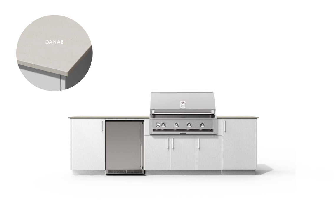Urban Bonfire Urban Bonfire Dusk 42 Outdoor Kitchen Chantilly / Danae C-DUSK42-CH-DANAE Barbecue Finished - Gas