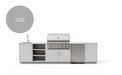 Urban Bonfire Urban Bonfire Eclipse 36 Outdoor Kitchen Chantilly / I will supply my own countertop C-ECLIPSE36-CH Barbecue Finished - Gas