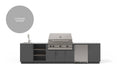 Urban Bonfire Urban Bonfire Eclipse 42 Outdoor Kitchen Anthracite / I will supply my own countertop C-ECLIPSE42-AN Barbecue Finished - Gas
