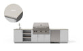 Urban Bonfire Urban Bonfire Eclipse 42 Outdoor Kitchen Chantilly / Danae C-ECLIPSE42-CH-DANAE Barbecue Finished - Gas