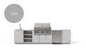 Urban Bonfire Urban Bonfire Eclipse 42 Outdoor Kitchen Chantilly / I will supply my own countertop C-ECLIPSE42-CH Barbecue Finished - Gas