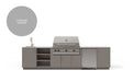 Urban Bonfire Urban Bonfire Eclipse 42 Outdoor Kitchen Clay / I will supply my own countertop C-ECLIPSE42-CL Barbecue Finished - Gas
