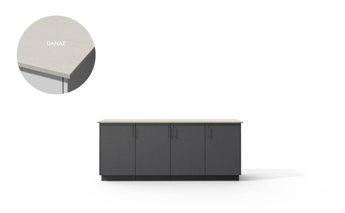 Urban Bonfire Urban Bonfire Equinox Outdoor Kitchen Anthracite / Danae C-EQUINOX-AN-DANAE Barbecue Finished - Gas
