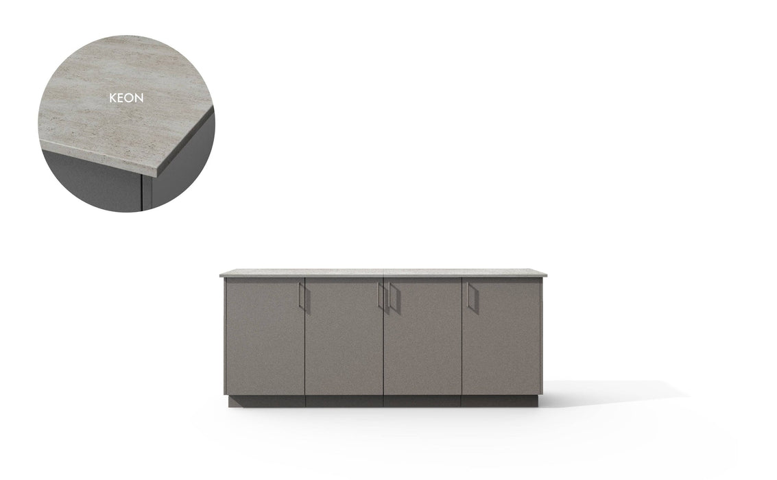 Urban Bonfire Urban Bonfire Equinox Outdoor Kitchen Clay / Keon C-EQUINOX-CL-KEON Barbecue Finished - Gas