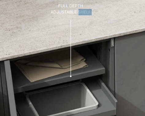 Urban Bonfire Urban Bonfire Fixed Shelf Accessory (A-BF21-U) - ASHELF21 A-SHELF21 Barbecue Finished - Gas