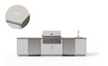 Urban Bonfire Urban Bonfire Fresco 36 Outdoor Kitchen Chantilly / Danae C-FRESCO36-CH-DANAE Barbecue Finished - Gas