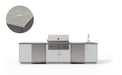 Urban Bonfire Urban Bonfire Fresco 36 Outdoor Kitchen Chantilly / Keon C-FRESCO36-CH-KEON Barbecue Finished - Gas