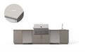 Urban Bonfire Urban Bonfire Fresco 36 Outdoor Kitchen Clay / Danae C-FRESCO36-CL-DANAE Barbecue Finished - Gas