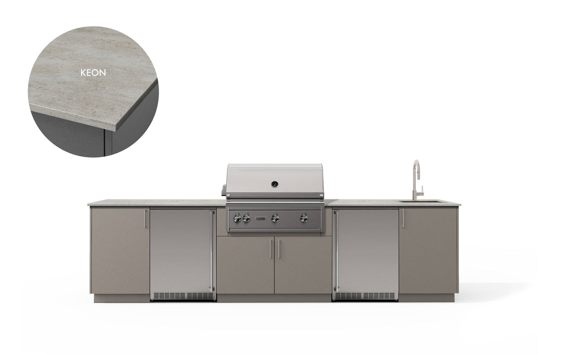 Urban Bonfire Urban Bonfire Fresco 36 Outdoor Kitchen Clay / Keon C-FRESCO36-CL-KEON Barbecue Finished - Gas