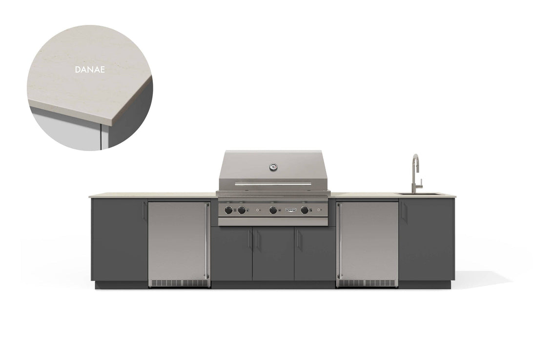 Urban Bonfire Urban Bonfire Fresco 42 Outdoor Kitchen Anthracite / Danae C-FRESCO42-AN-DANAE Barbecue Finished - Gas