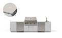 Urban Bonfire Urban Bonfire Fresco 42 Outdoor Kitchen Chantilly / Danae C-FRESCO42-CH-DANAE Barbecue Finished - Gas