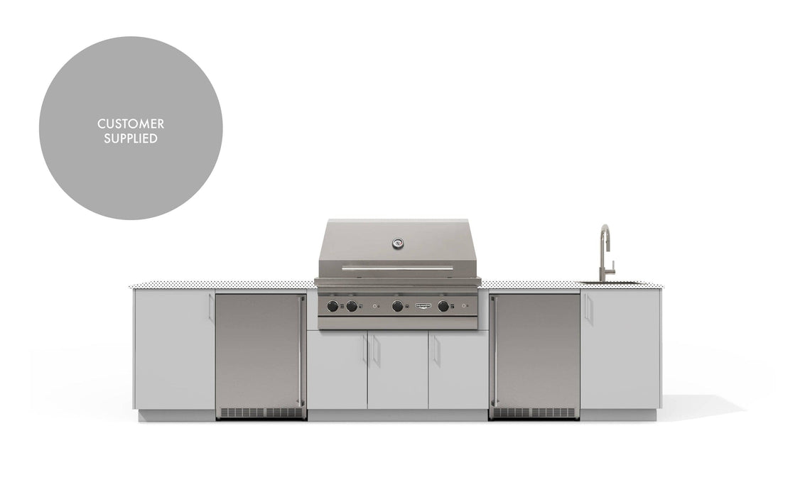 Urban Bonfire Urban Bonfire Fresco 42 Outdoor Kitchen Chantilly / I will supply my own countertop C-FRESCO42-CH Barbecue Finished - Gas