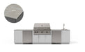 Urban Bonfire Urban Bonfire Fresco 42 Outdoor Kitchen Chantilly / Keon C-FRESCO42-CH-KEON Barbecue Finished - Gas