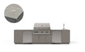 Urban Bonfire Urban Bonfire Fresco 42 Outdoor Kitchen Clay / Keon C-FRESCO42-CL-KEON Barbecue Finished - Gas