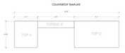 Urban Bonfire Urban Bonfire Horizon 42 Outdoor Kitchen Barbecue Finished - Gas