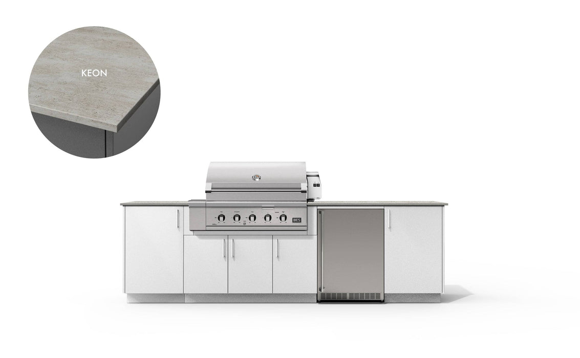 Urban Bonfire Urban Bonfire Horizon 42 Outdoor Kitchen Chantilly / Keon C-HORIZON42-CH-KEON Barbecue Finished - Gas